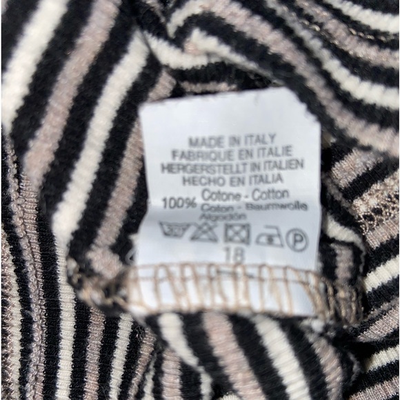 Brandy Melville Off The Shoulder Striped Crop-Top - Picture 7 of 7